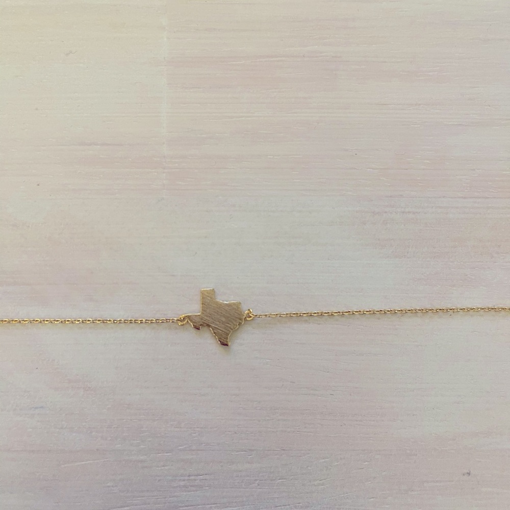 Gold Texas bracelet